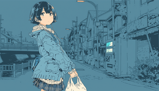 【Free BGM】Quiet Convenience Store Lights